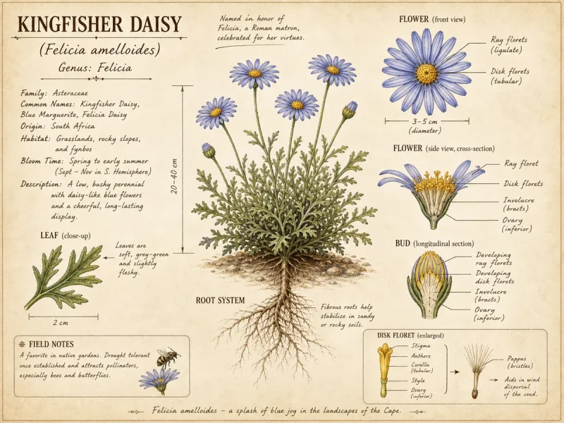 Kingfisher Daisy