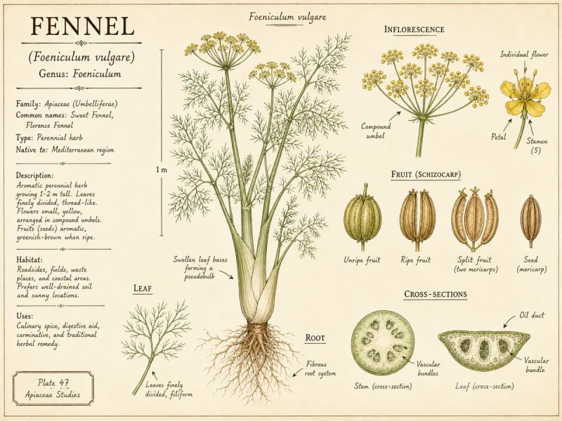 Fennel (Foeniculum vulgare)