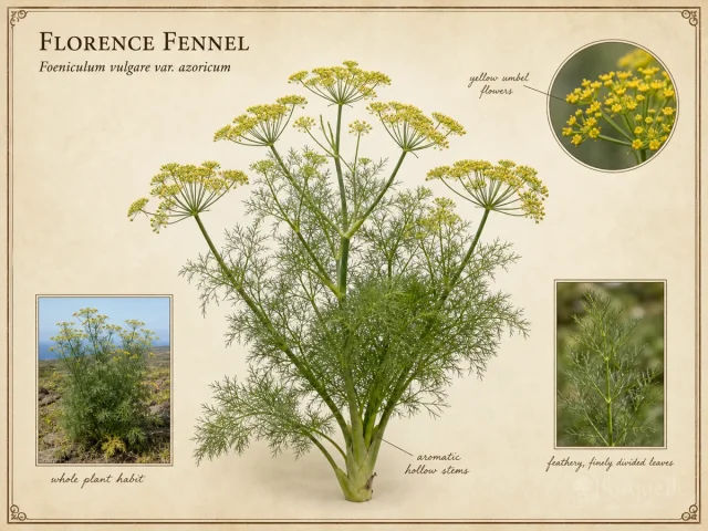 Florence Fennel (Foeniculum vulgare var. azoricum)