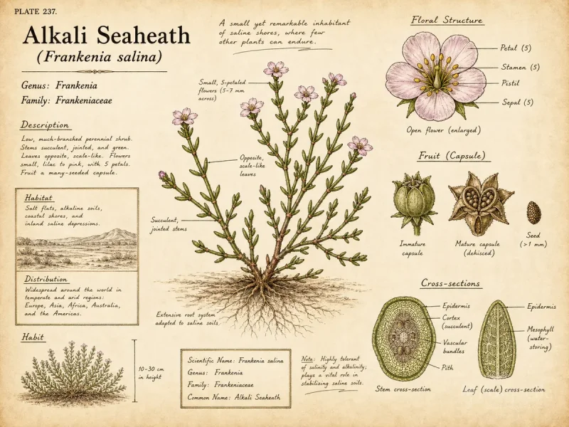 Alkali Seaheath (Frankenia salina)