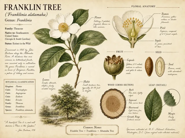 Franklin Tree (Franklinia alatamaha)