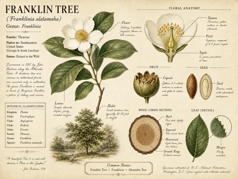 Franklin Tree (Franklinia alatamaha)