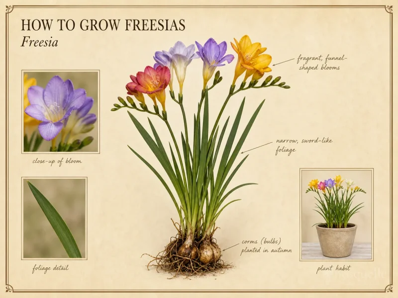 How to grow Freesias (Freesia)