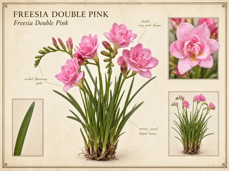 Freesia Double Pink