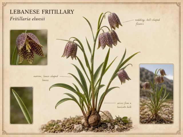 Lebanese Fritillary (Fritillaria elwesii)