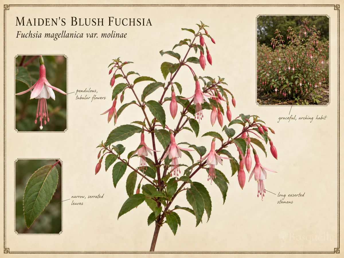 Maiden's Blush Fuchsia