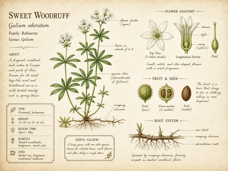 Sweet Woodruff (Galium odoratum)