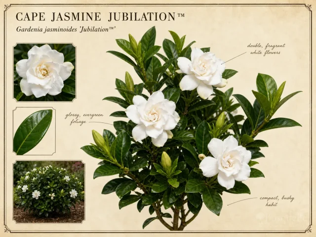 Cape Jasmine  Jubilation™ (Gardenia jasminoides  Jubilation™)