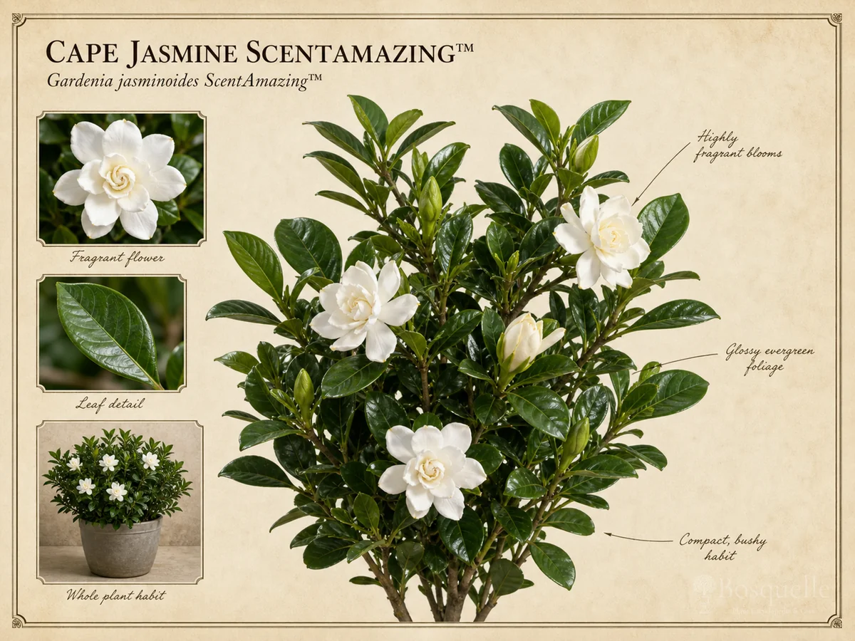 Cape Jasmine ScentAmazing™ (Gardenia jasminoides ScentAmazing™)
