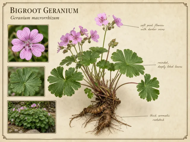 Bigroot Geranium — Bigroot and cantabrigiense (5)