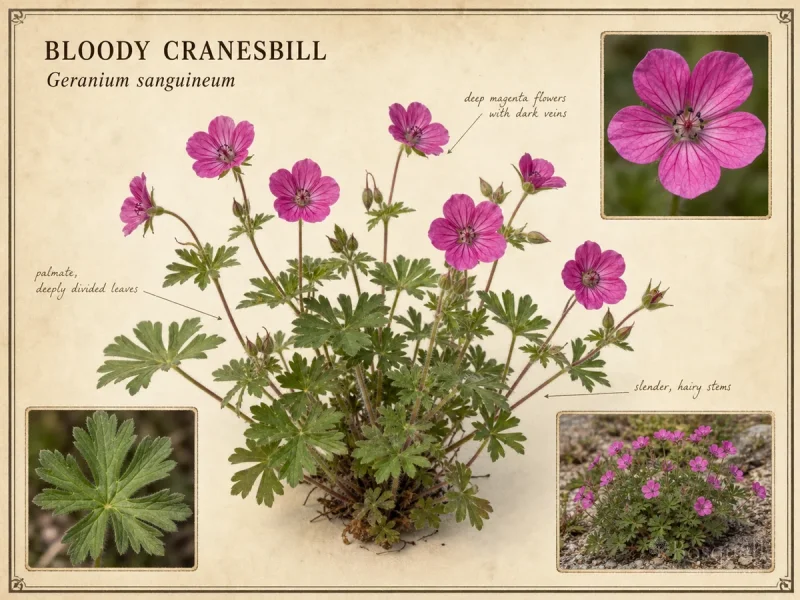 Bloody Cranesbill (Geranium sanguineum)
