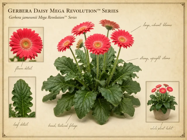 Gerbera Daisy Mega Revolution™ Series