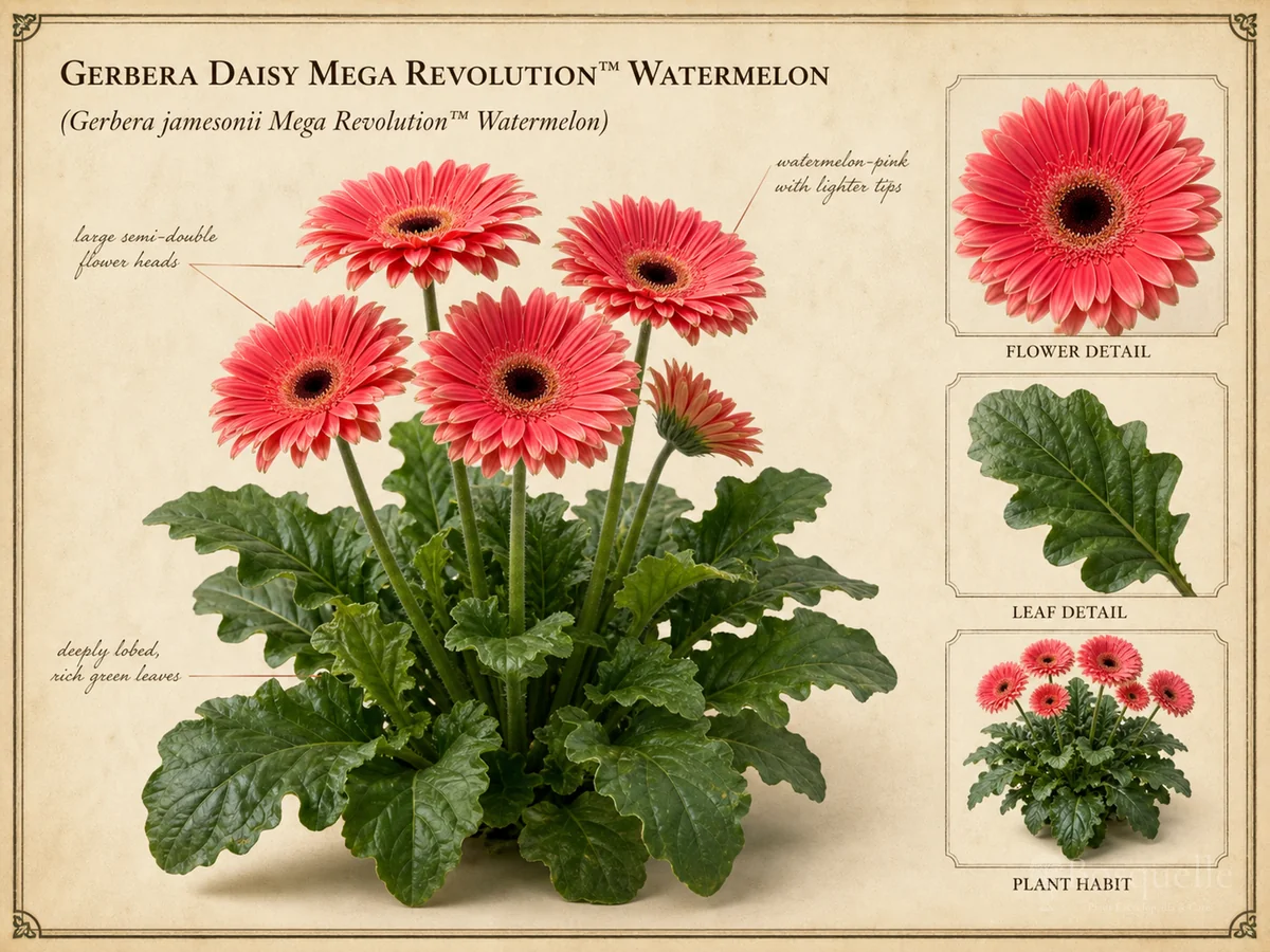 Gerbera Daisy Mega Revolution™ Watermelon