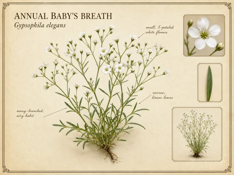 Annual Baby’s Breath (Gypsophila elegans)