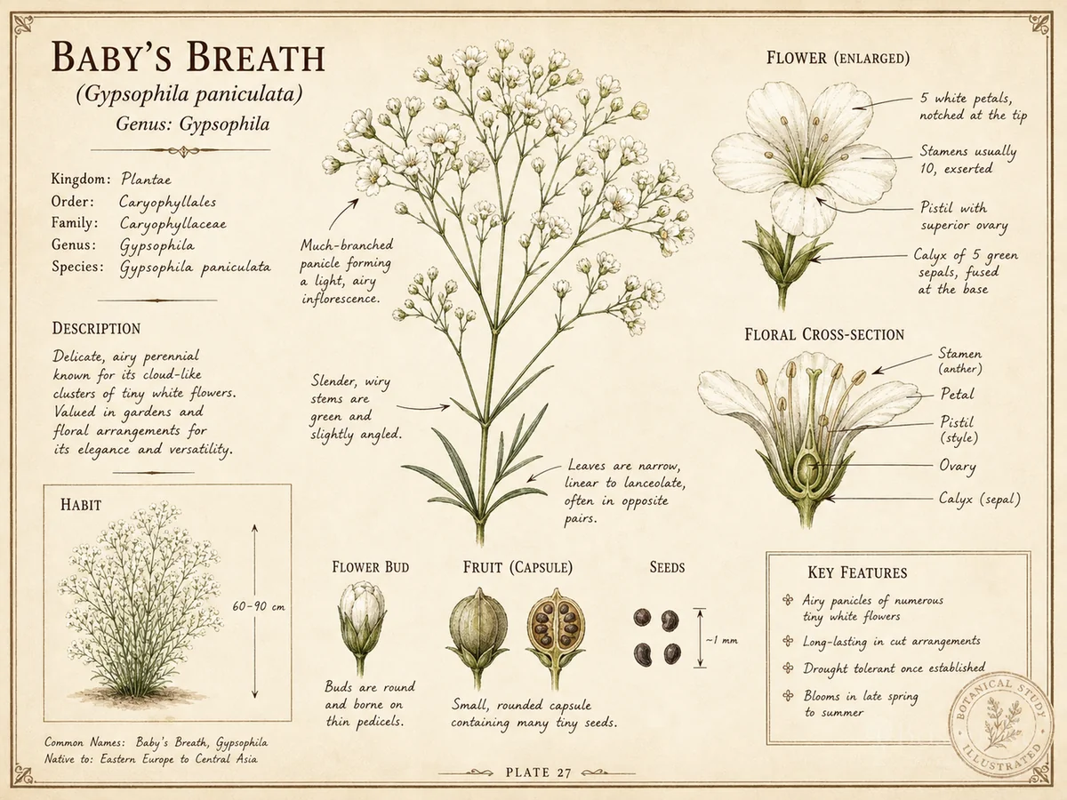 Baby’s Breath (Gypsophila paniculata)