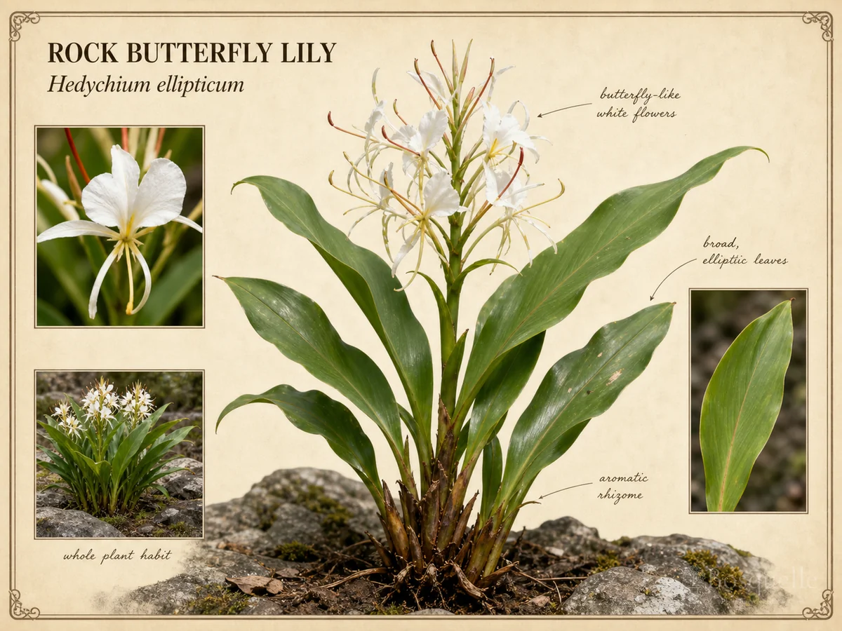 Rock Butterfly Lily