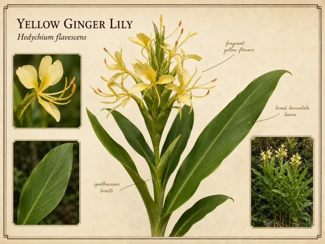 Yellow Ginger Lily