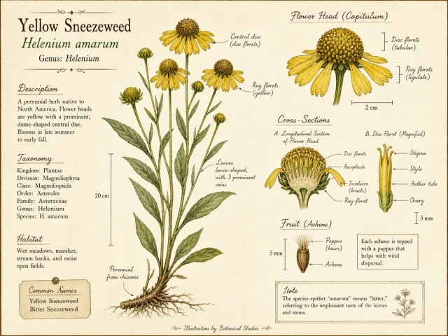 Yellow Sneezeweed