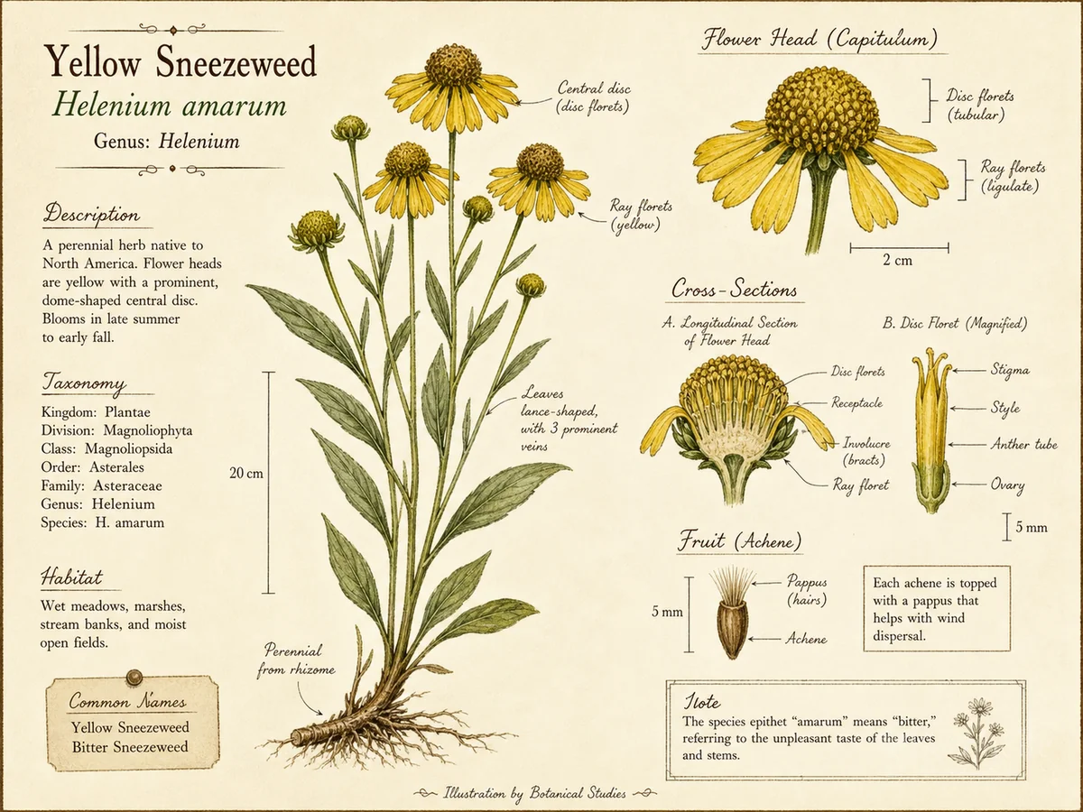 Yellow Sneezeweed