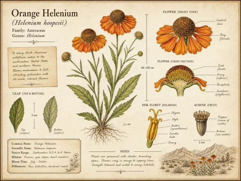 Orange Helenium