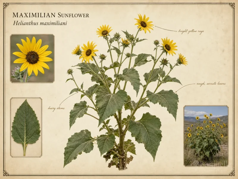 Maximilian Sunflower (Helianthus maximiliani)