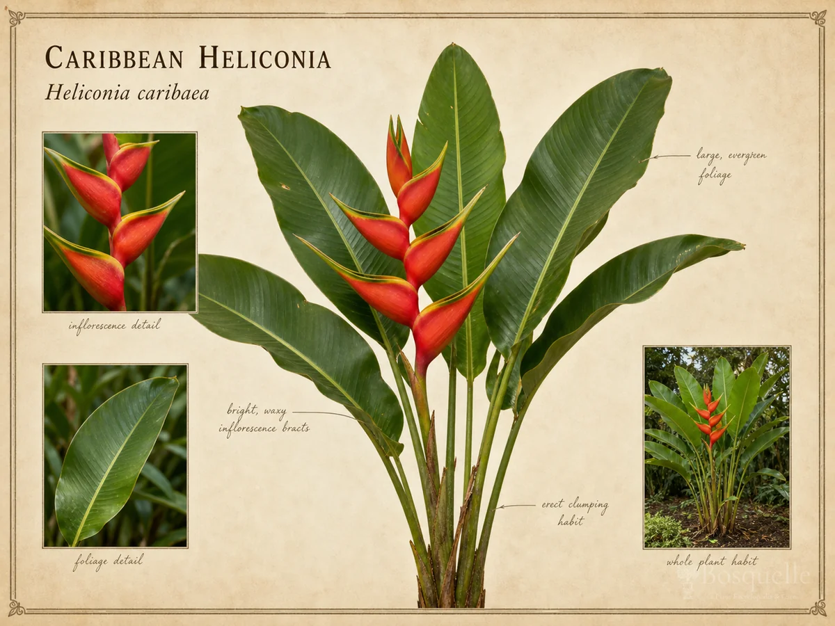 Caribbean Heliconia (Heliconia caribaea)