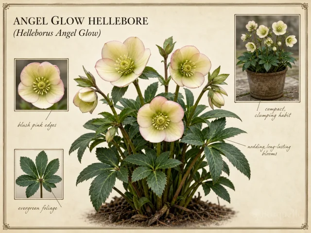 Angel Glow Hellebore (Helleborus Angel Glow)