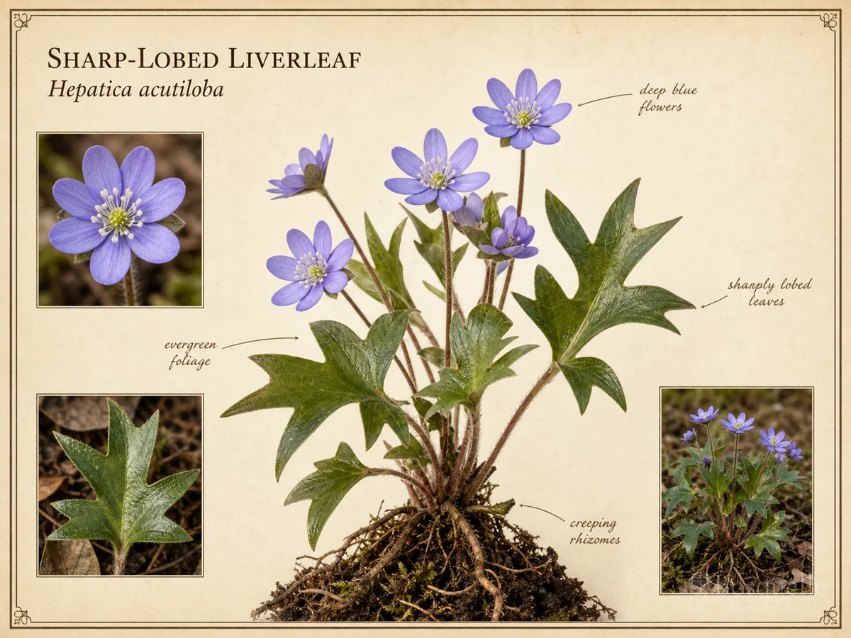 Sharp-Lobed Liverleaf