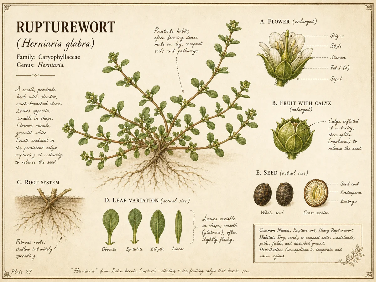 Rupturewort (Herniaria glabra)