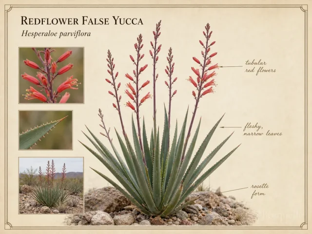Redflower False Yucca