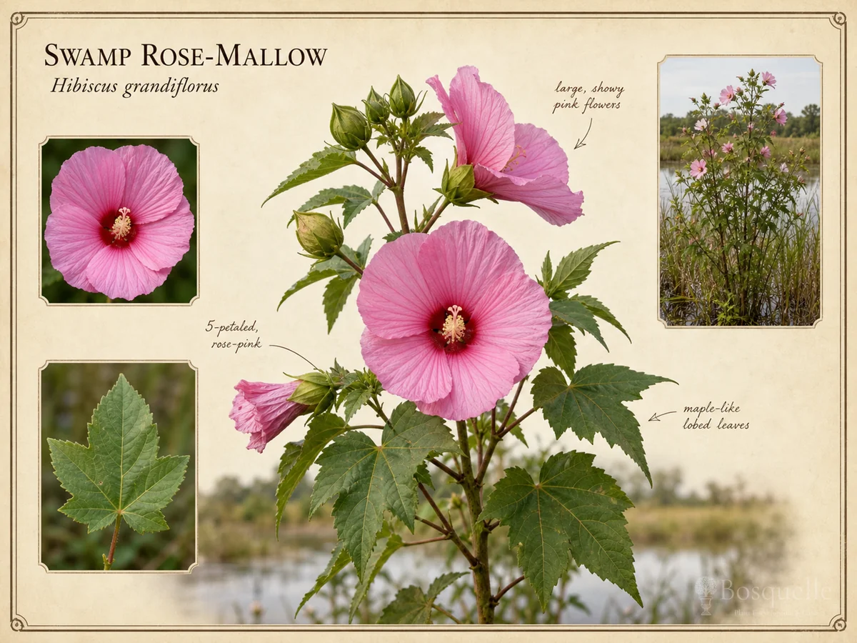 Swamp Rose-Mallow (Hibiscus grandiflorus)