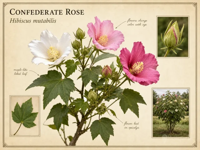Confederate Rose