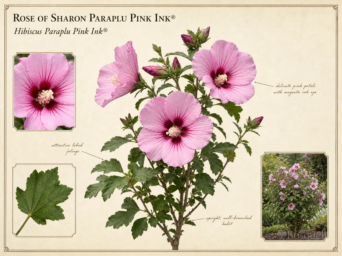 Rose of Sharon Paraplu Pink Ink® (Hibiscus Paraplu Pink Ink®)