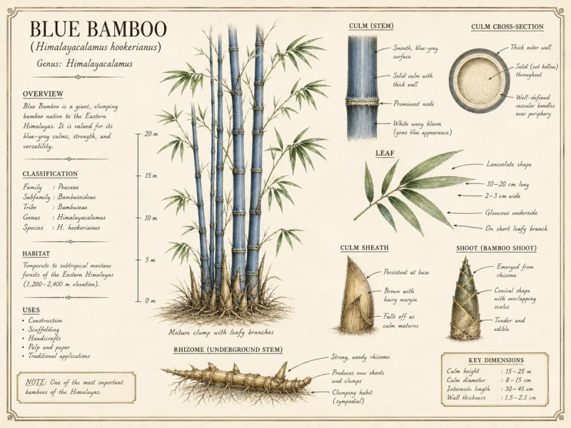 Blue Bamboo