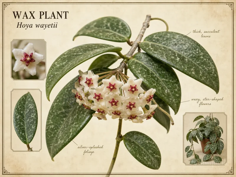Wax Plant (Hoya wayetii)