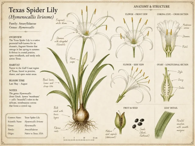 Texas Spider Lily
