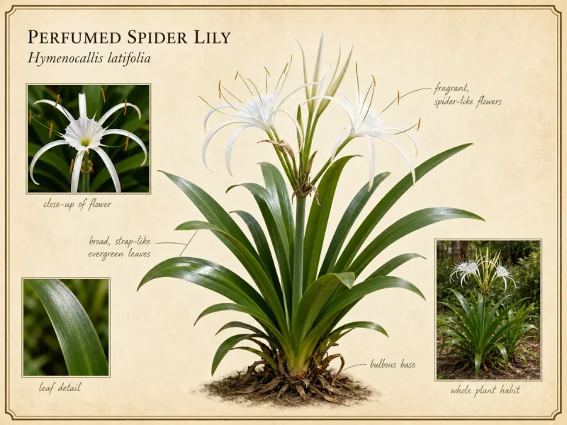 Perfumed Spider Lily (Hymenocallis latifolia)
