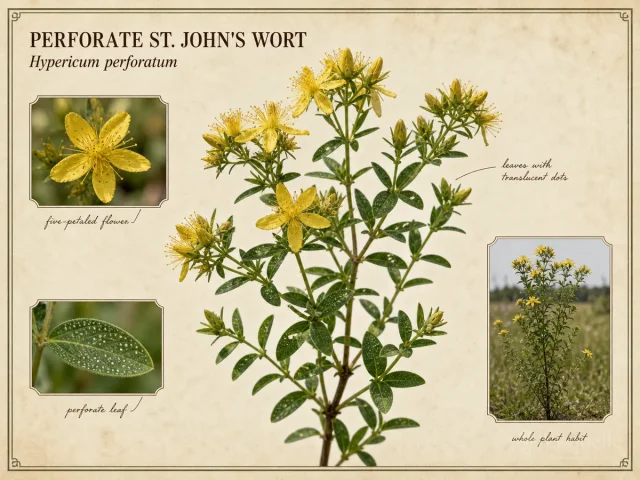 Perforate St. John’s Wort (Hypericum perforatum)