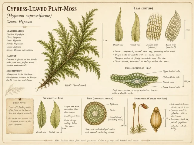 Cypress-leaved Plait-moss