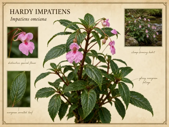 Hardy Impatiens (Impatiens omeiana)
