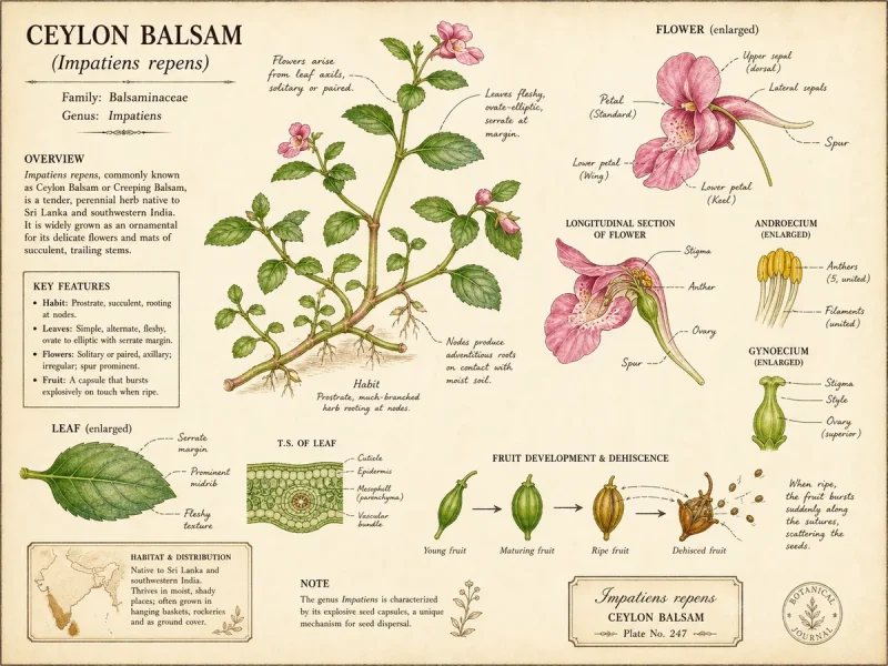 Ceylon Balsam — Busy lizzie / walleriana (13)