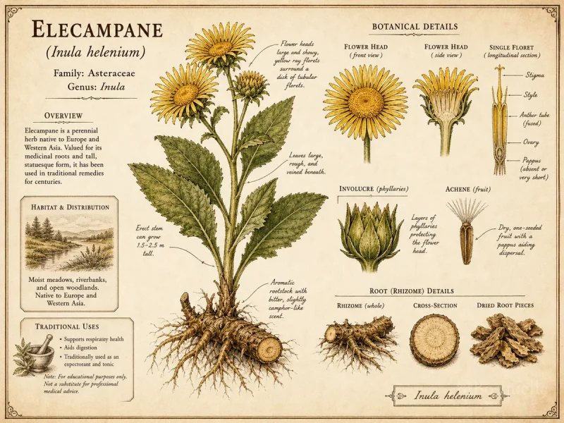 Elecampane (Inula helenium)