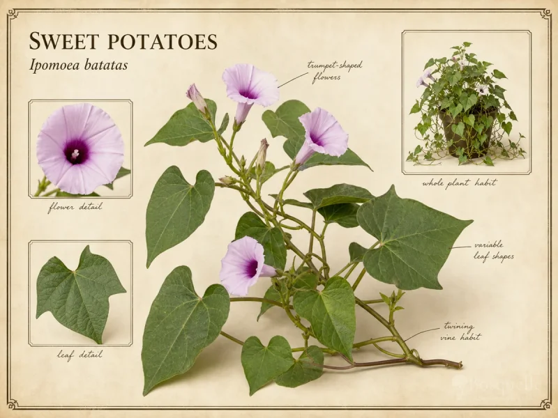 Sweet Potatoes (Ipomoea batatas)