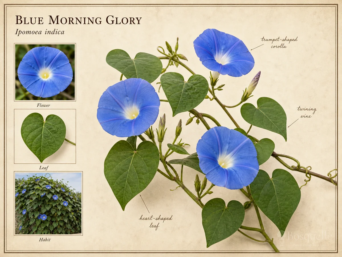 Blue Morning Glory