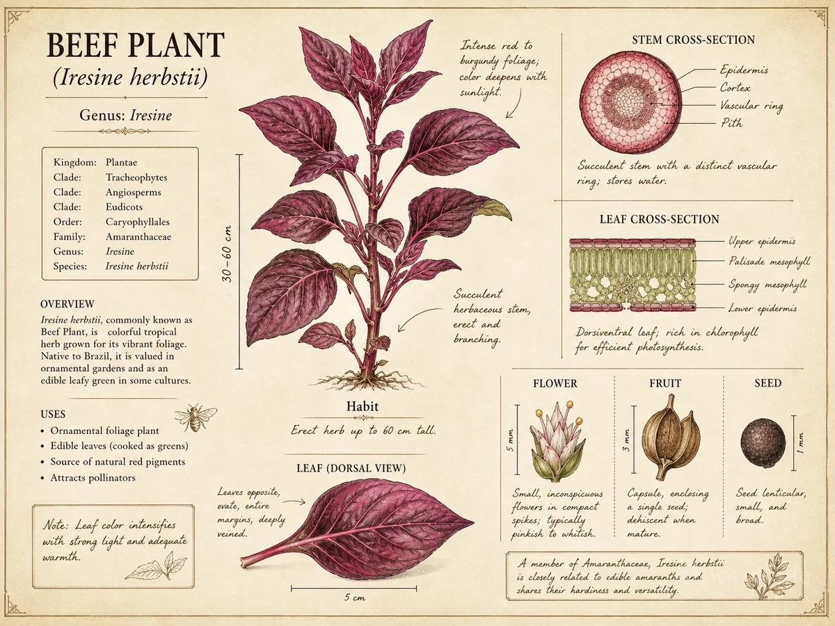 Beef Plant (Iresine herbstii)