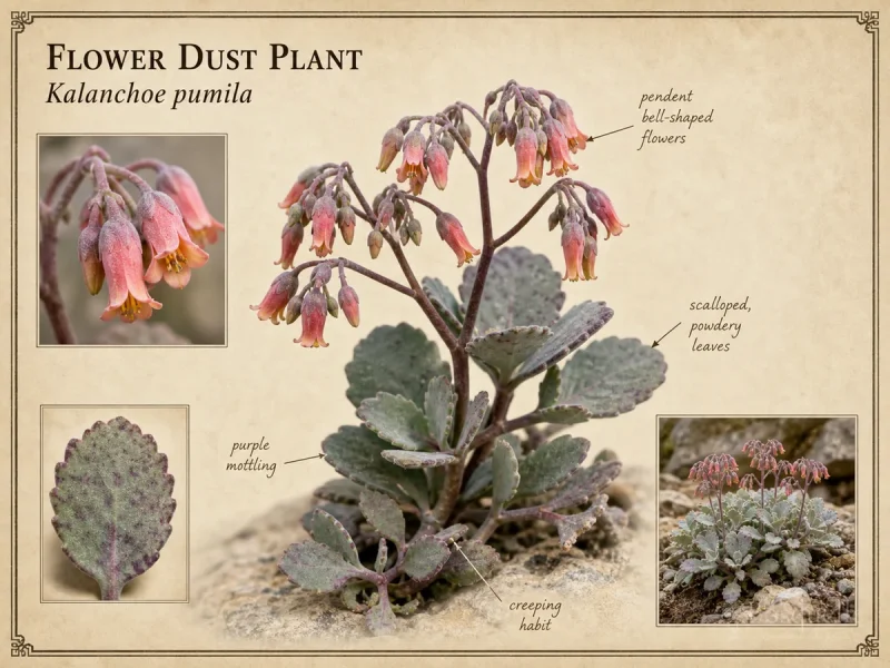 Flower Dust Plant (Kalanchoe pumila)