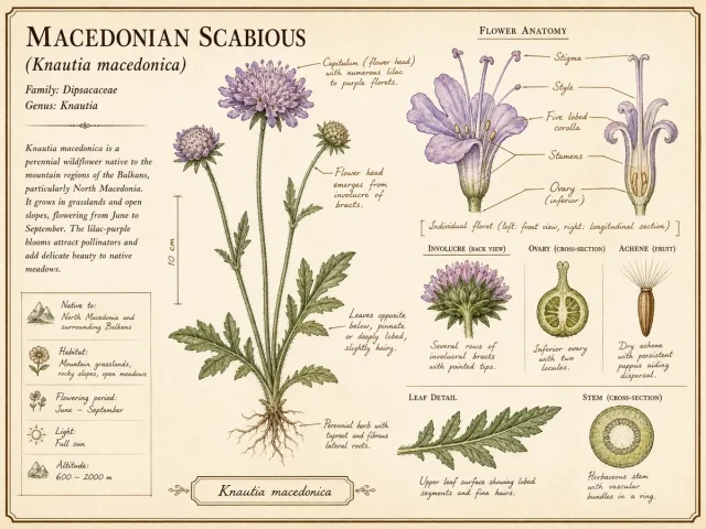 Macedonian Scabious
