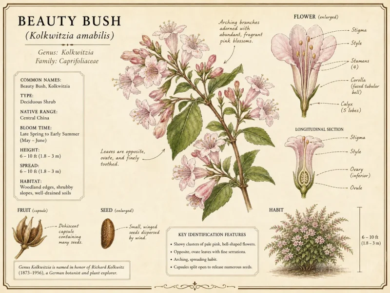 Beauty Bush (Kolkwitzia amabilis)