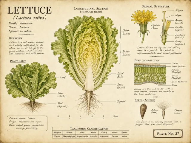 Lettuce (Lactuca sativa)