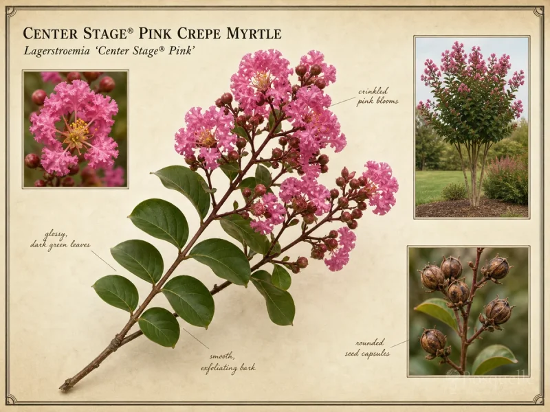 Center Stage® Pink Crepe Myrtle (Lagerstroemia Center Stage® Pink)